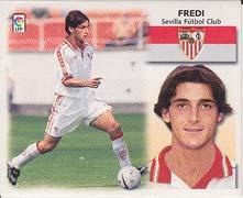 Immagine del venditore per Cromos LIGA 1999-2000. Ediciones Este. FREDI. Sevilla Ftbol Club. venduto da Librera Races