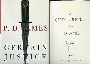 Seller image for A CERTAIN JUSTICE : An Adam Dalgliesh Mystery for sale by ODDS & ENDS BOOKS