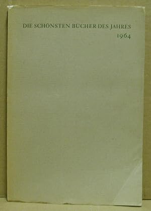 Bild des Verkufers fr Die schnsten Bcher des Jahres 1964. zum Verkauf von Nicoline Thieme