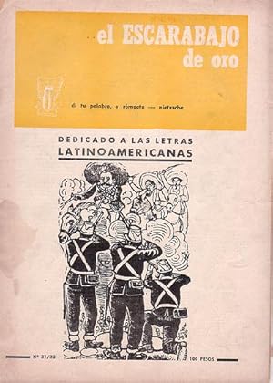 Seller image for EL ESCARABAJO DE ORO. Revista sospechosa. N 31-32. Dedicado a las Letras Latinoamericanas for sale by Librera El Astillero