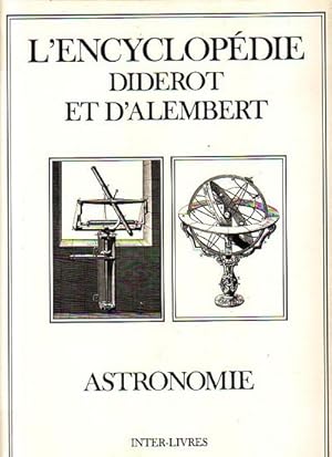 Image du vendeur pour RECUEIL DE PLANCHES SUR LES SCIENCES - ASTRONOMIE mis en vente par Jean-Louis Boglio Maritime Books