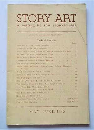 Story Art (May-June 1945) A Magazine for Storytellers