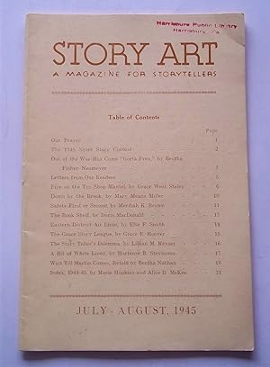 Immagine del venditore per Story Art (July-August 1945) A Magazine for Storytellers venduto da Bloomsbury Books