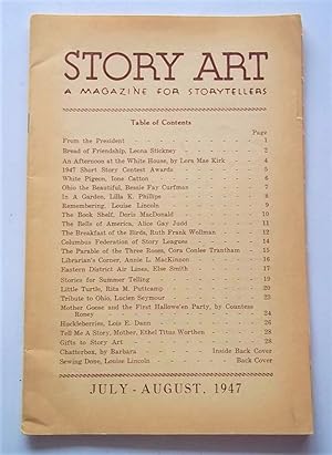 Story Art (July-August 1947) A Magazine for Storytellers