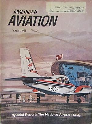 Seller image for American Aviation August 1966 for sale by Moneyblows Books & Music