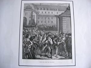 Gravure. Prise des Armes aux Invalides.