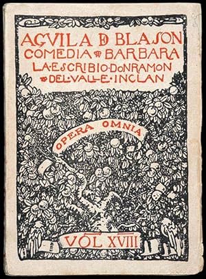 Imagen del vendedor de guila de Blasn : Comedia Brbara. Dividida en Cinco Jornadas / La escribi Don Ramn del Valle-Incln a la venta por Lirolay