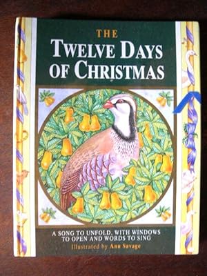 Seller image for THE TWELVE DAYS OF CHRISTMAS: A SONG TO UNFOLD, WITH WINDOWS TO OPEN AND WORDS TO SING. for sale by Robert Gavora, Fine & Rare Books, ABAA
