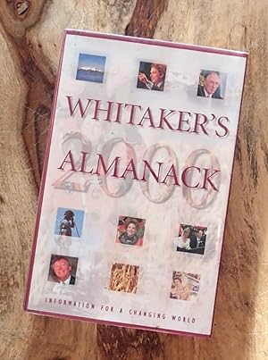 Seller image for WHITAKER'S ALMANACK 2000 : Information for a Changing World for sale by 100POCKETS