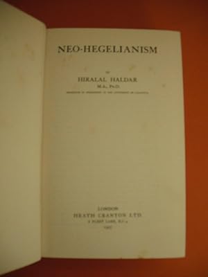 Neo-Hegelianism