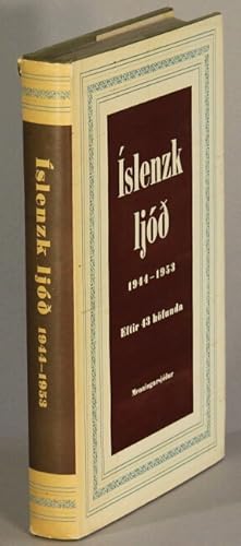 Imagen del vendedor de slenzk lj 1944-1953: eftir 43 hfunda a la venta por Rulon-Miller Books (ABAA / ILAB)