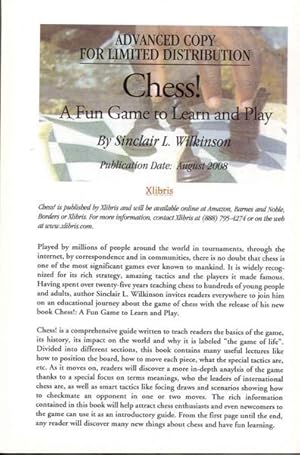 Chess!: A Fun Game to Learn and Play