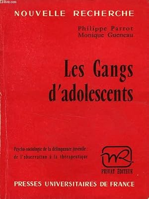 Seller image for LES GANGS D'ADOLESCENTS for sale by Le-Livre