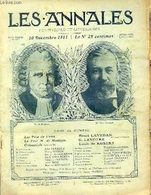 Immagine del venditore per LES ANNALES POLITIQUES ET LITTERAIRES N 1485 Le Livre du Jour - L'Envers du Dcor, par Paul Bourget. venduto da Le-Livre