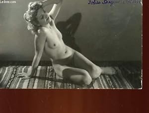 Bild des Verkufers fr 1 PHOTO D'ART, ARGENTIQUE, EROTIQUE EN NOIR ET BLANC : FOLIES BERGERES zum Verkauf von Le-Livre