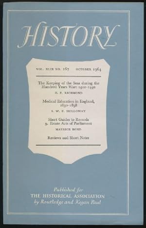 History: The Journal of the Historical Association (Vol. XLIX No. 167)