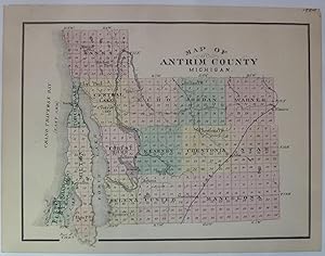 Map Of Antrim County, Michigan