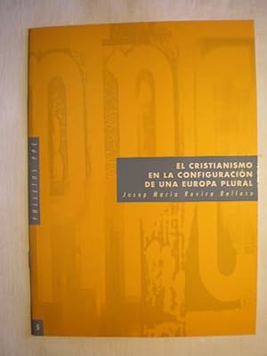 Seller image for El cristianismo en la configuracin de una Europa plural for sale by Librera Antonio Azorn