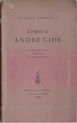 Lettres à André Gide.