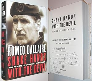 Image du vendeur pour Shake Hands With The Devil: The Failure Of Humanity In Rwanda SIGNED mis en vente par Alex Simpson