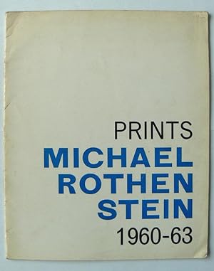Image du vendeur pour Michael Rothenstein. Prints 1960-63. Grabowski Gallery, Nov.6-30th. 1963. mis en vente par Roe and Moore