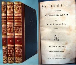 FESTBUCHLEIN EINE SCHRIFT FUR DAS VOLK Erstes, Zweiters & Dreitters Bandchen