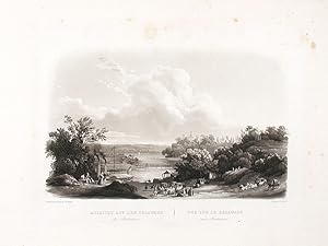 [View on the Delaware, near Bordentown