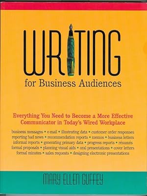 WRITING FOR BUSINESS AUDIENCES.