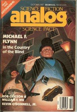Imagen del vendedor de ANALOG Science Fiction/ Science Fact: October, Oct. 1987 a la venta por Books from the Crypt