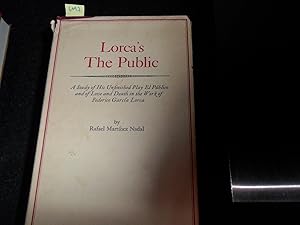 Imagen del vendedor de Lorca's the Public a la venta por Clement Burston Books