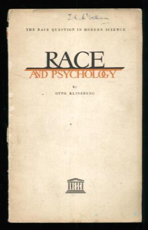 Race and Psychology: The Race Question in Modern Science
