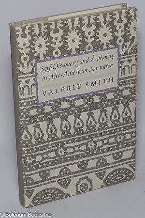 Self-discovery and authority in Afro-American narrative