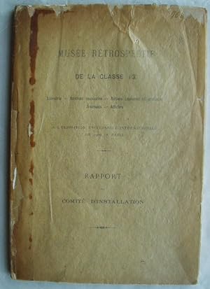 Musee Retrospectif De La Classe 13. Librairie, Editions Musicale, Reliure, Journaux, Affiches
