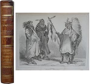 Image du vendeur pour Histoire des Antilles. Et des Colonies Francaises, Espagnoles, Anglaises, Danoises et Suedoises. - Suite des tats-Unis, depuis 1812 jusqu' nos jours. - Possessions anglaises dans l'Amrique du Nord, Canada, Nouveau Brunswick, Nouvelle cosse, Acadie. - Les Californies. L'Orgon, et les possessions russes en Amrique, les Iles Noutka et de la Reine Charlotte. mis en vente par Librairie les mains dans les poches