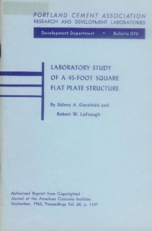 Seller image for Laboratory Study of a 45-Foot Square Flat Plate Structure for sale by Paperback Recycler