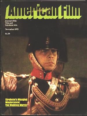 American Film: Journal of the Film and Television Arts [magazine] (November 1975) [cover: Erich v...