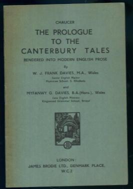 The Prologue to the Canterbury Tales: Rendered Into Modern English Prose