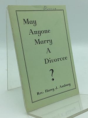 MAY ANYONE MARRY A DIVORCEE