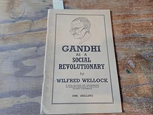 Seller image for Gandhi as a social revolutionary: it's also records the endorsement of Gandhi's principles by the world Pacifist conference. for sale by Librera "Franz Kafka" Mxico.
