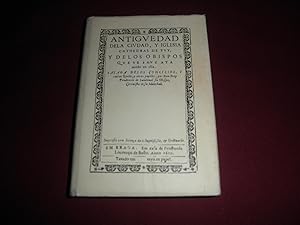 Antigüedad de la Ciudad e Iglesia Cathedral de Tuy. Facsimil de 1610
