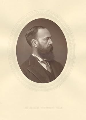 Bild des Verkufers fr Sir Charles Wentworth Dilke. Original 1881 Photographic Portrait zum Verkauf von John  L. Capes (Books) Established 1969