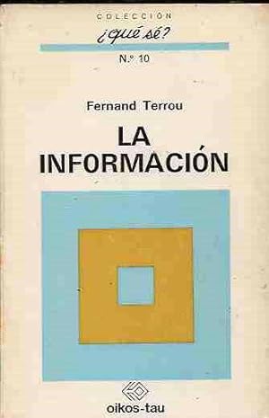 Imagen del vendedor de INFORMACION - LA a la venta por Desvn del Libro / Desvan del Libro, SL