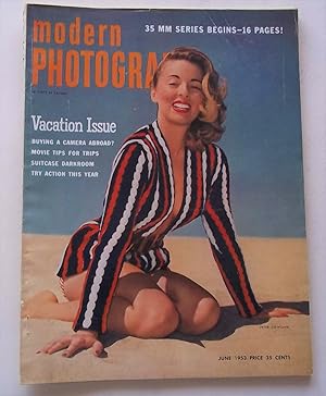 Image du vendeur pour Modern Photography (June 1953) Magazine mis en vente par Bloomsbury Books