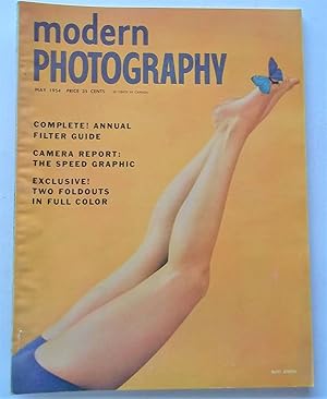 Seller image for Modern Photography (May 1954) Magazine for sale by Bloomsbury Books