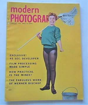 Image du vendeur pour Modern Photography (February 1955) Magazine mis en vente par Bloomsbury Books