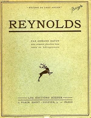 Bild des Verkufers fr JOSUAH REYNOLDS, PEINTRE ET ESTHETICIEN zum Verkauf von Le-Livre