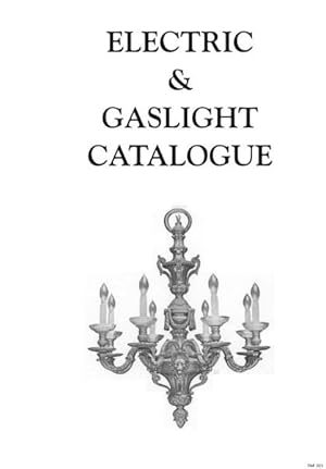 Electric and Gaslight Catalogue.