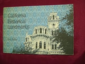 Seller image for California Historical Landmarks. for sale by BookMine