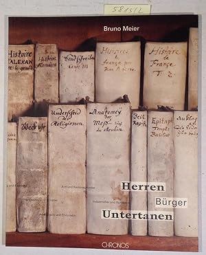 Bild des Verkufers fr Herren-Brger-Untertanen - Berner Im Aargau - Aargauer in Bern zum Verkauf von Antiquariat Trger