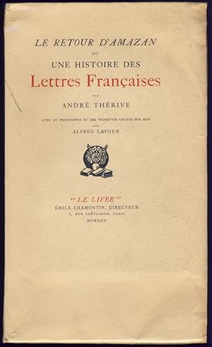 Le retour d'Amazan ou une histoire des Lettres Françaises